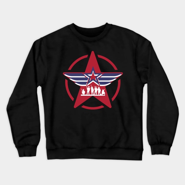 American Soldier T-Shirt Crewneck Sweatshirt by EG78